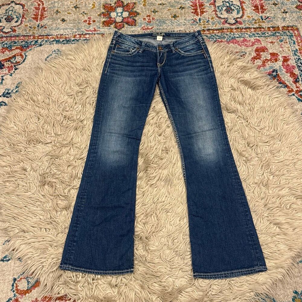 Silver Pioneer Bootcut Jeans size 29